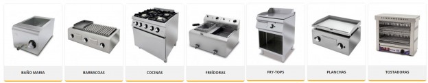 seccion cocinas industriales