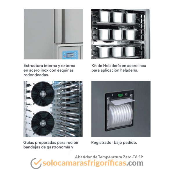 Abatidor de Temperatura - Zero T8 SP