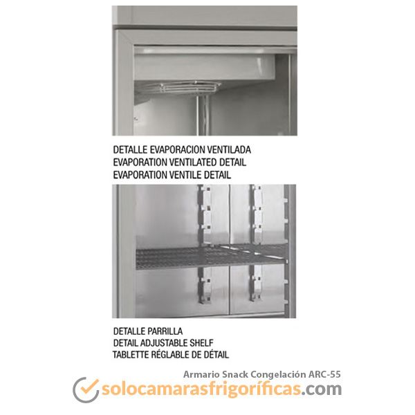 Armario Congelador SNACK ARC 55