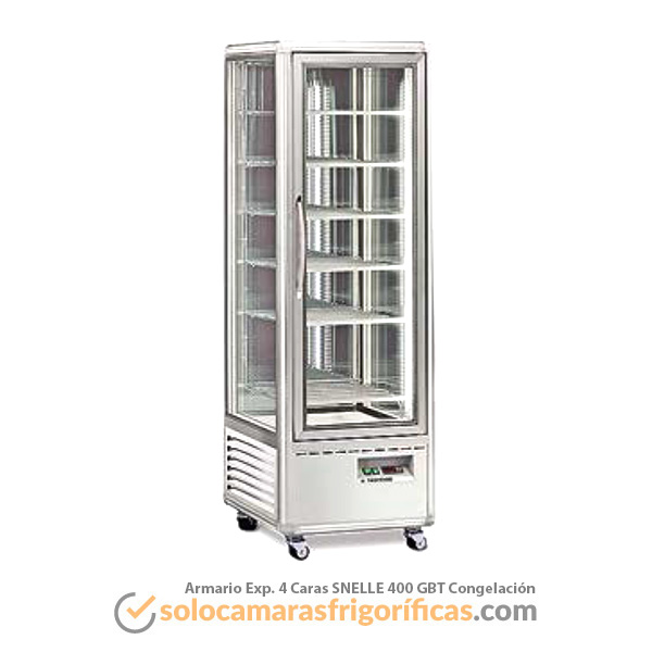 Armario Congelador Expositor 4 Caras SNELLE 400 GBT Armario Congelador Expositor 4 Caras SNELLE 400 GBT