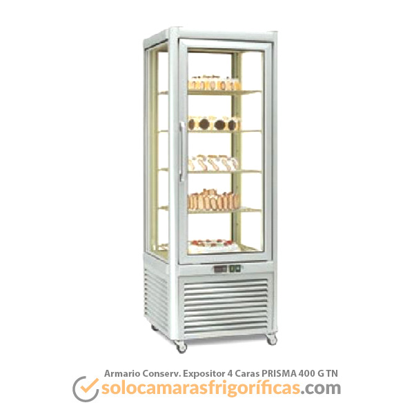 Armario Conservación Expositor 4 Caras PRISMA 400 G TN Armario Conservación Expositor 4 Caras PRISMA 400 G TN