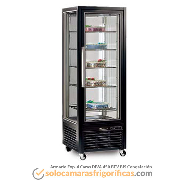 Armario Expositor Congelación 4 Caras DIVA 450 BTV BIS Armario Expositor Congelación 4 Caras DIVA 450 BTV BIS