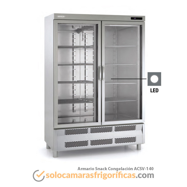 Armario Expositor Congelación SNACK ACSV 140 Armario Expositor Congelación SNACK ACSV 140