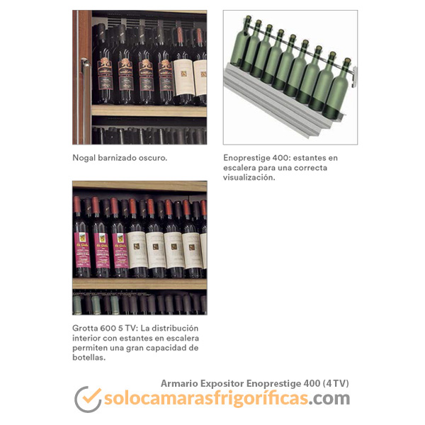 Armario Conservación Expositor ENOPRESTIGE 400