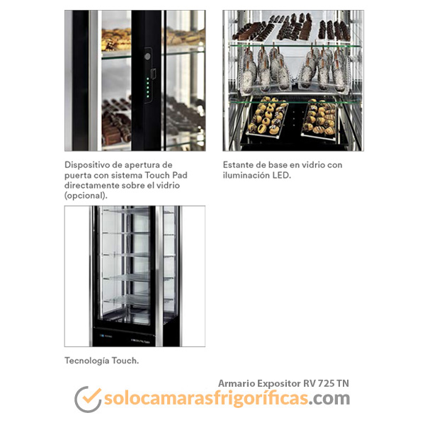 Armario Refrigerado Expositor RV 725 TN