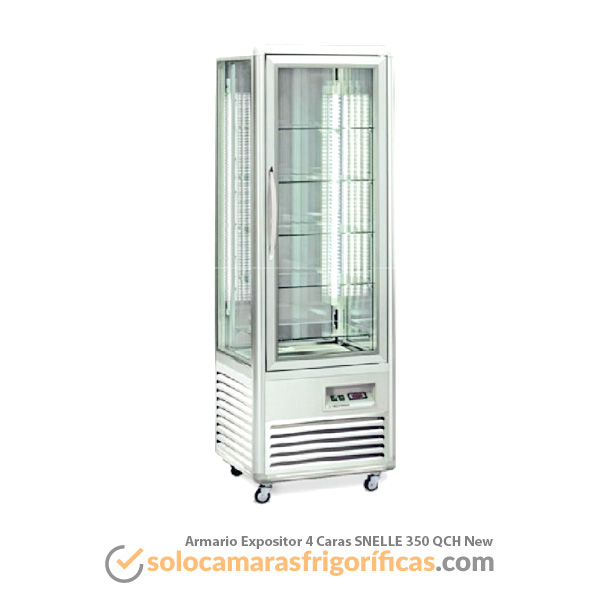 Armario Expositor Refrigerado 4 Caras SNELLE 350 QCH New Armario Expositor Refrigerado 4 Caras SNELLE 350 QCH New