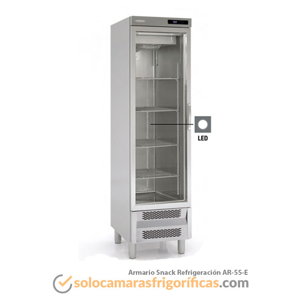 Armario Refrigeración Expositor SNACK AR 55 E Armario Refrigeración Expositor SNACK AR 55 E