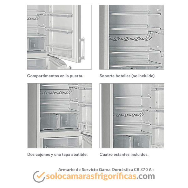 Detalles Armario Refrigerado CB370A Eurofred