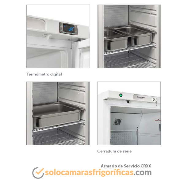 Armario Refrigerado CRX6 EUROFRED 