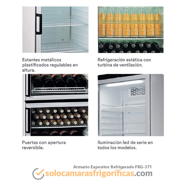 Armario Refrigerado Expositor FKG 371