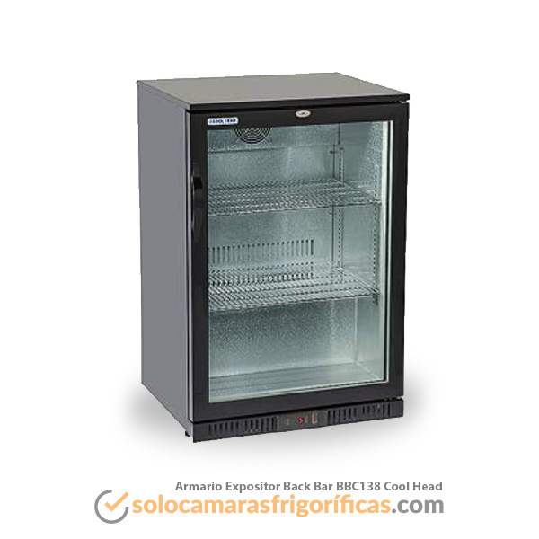 Armario Expositor Refrigerador Back Bar BBC138 Cool Head Armario Expositor Refrigerador Back Bar BBC138 Cool Head