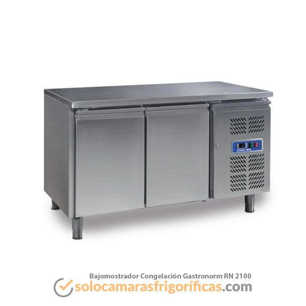 Bajomostrador Congelación Gastronorm RN 2100 EUROFRED Bajomostrador Congelación Gastronorm RN 2100 EUROFRED