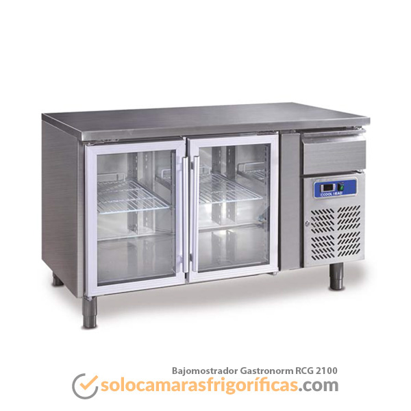 Bajomostrador Gastronorm RCG 2100 EUROFRED Bajomostrador Gastronorm RCG 2100 EUROFRED