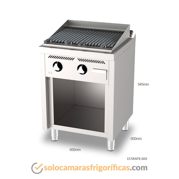 Dimensiones Barbacoa Estante B6006E - FAINCA
