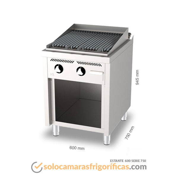 Tamaño Barbacoa Estante 600 SERIE 750 FAINCA