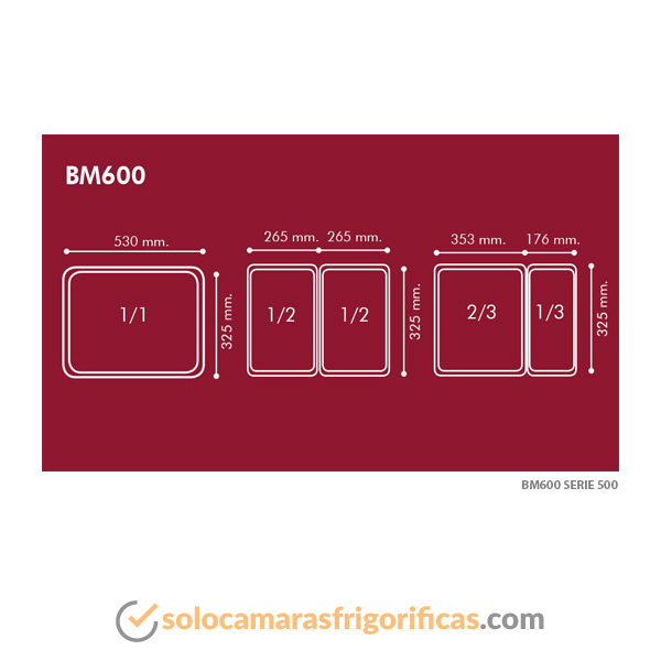 Baño Maria Serie 500 BM600