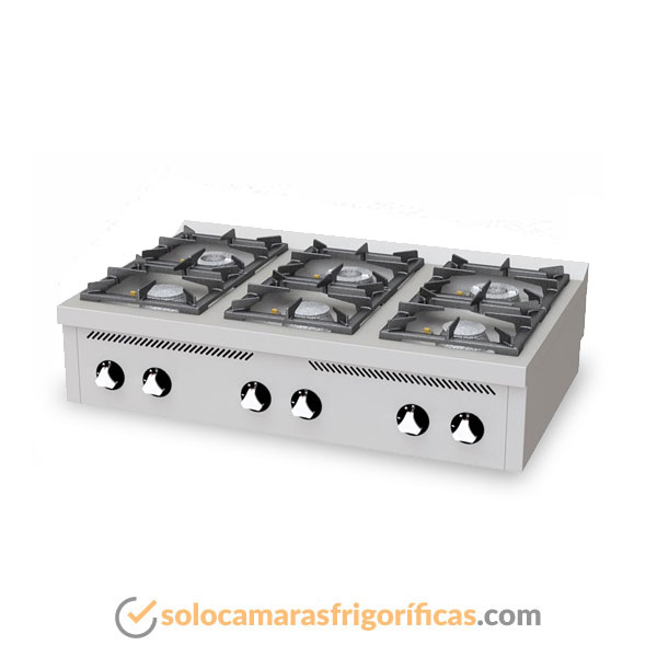 Cocina Industrial SOBREMESA 6 FOGONES C6F750S FAINCA Cocina Industrial SOBREMESA 6 FOGONES C6F750S FAINCA