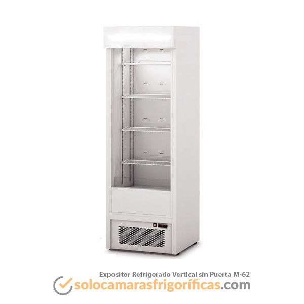 Expositor Refrigerado Vertical sin Puerta M-62 Expositor Refrigerado Vertical sin Puerta M-62
