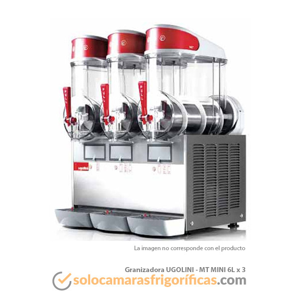Granizadora UGOLINI - MT MINI 6L x 3