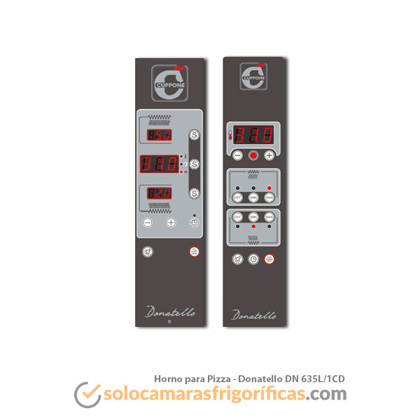 Horno para pizza CUPPONE - DONATELLO DN 635L/1CD