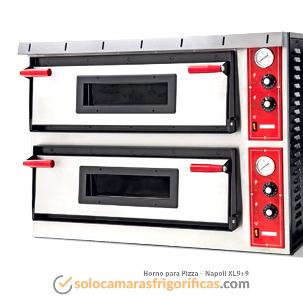 Horno de Pizza EUROFRED - NAPOLI XL9+9 (2 pisos) Horno de Pizza EUROFRED - NAPOLI XL9+9 (2 pisos)