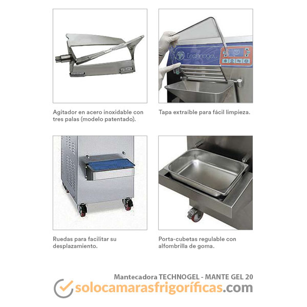 Mantecadora MANTE GEL 20 - EUROFRED