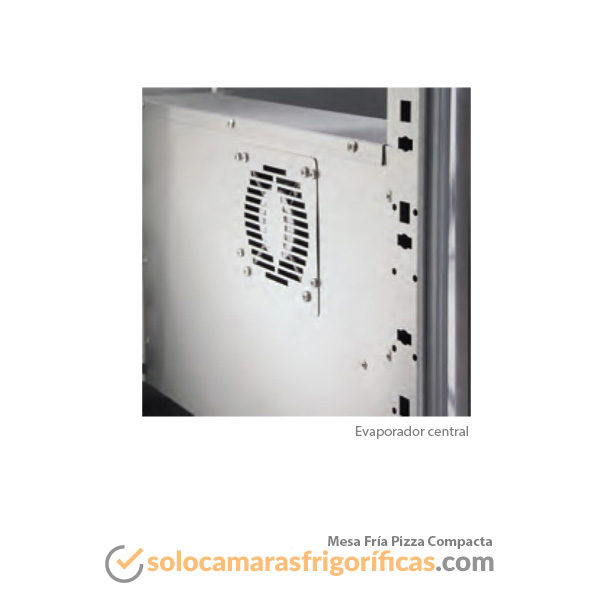 Mesa Fría Pizza Compacta