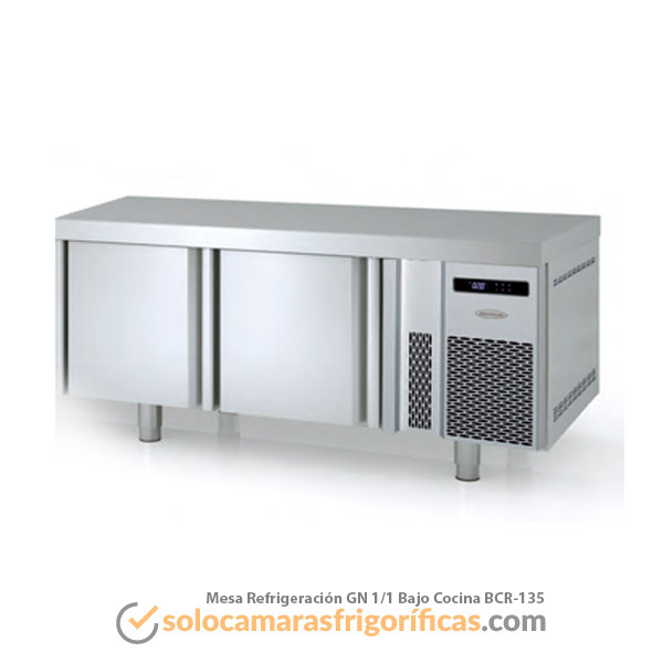 Mesa Refrigeración GN 1/1 - Bajo Cocina BCR-135 Mesa Refrigeración GN 1/1 - Bajo Cocina BCR-135