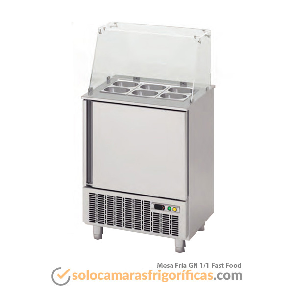 Mesa Fría GN 1/1 Fast Food Mesa Fría GN 1/1 Fast Food