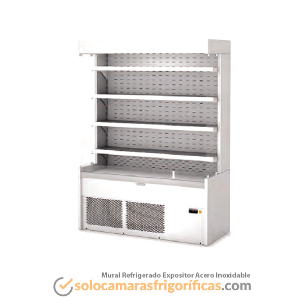 Mural Refrigerado Expositor Acero Inoxidable Mural Refrigerado Expositor Acero Inoxidable