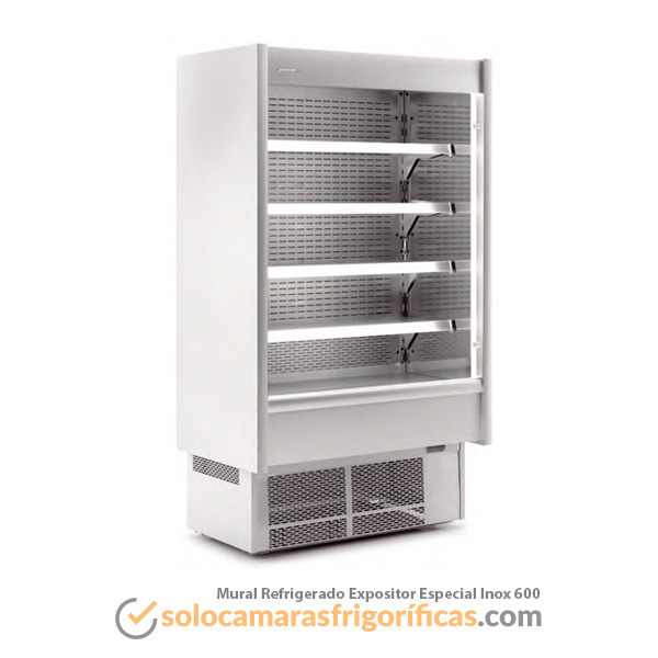 Mural Refrigerado Expositor Especial Inox 600 Mural Refrigerado Expositor Especial Inox 600