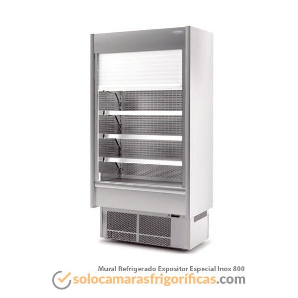 Detalles Mural Refrigerado Expositor Especial Inox 800