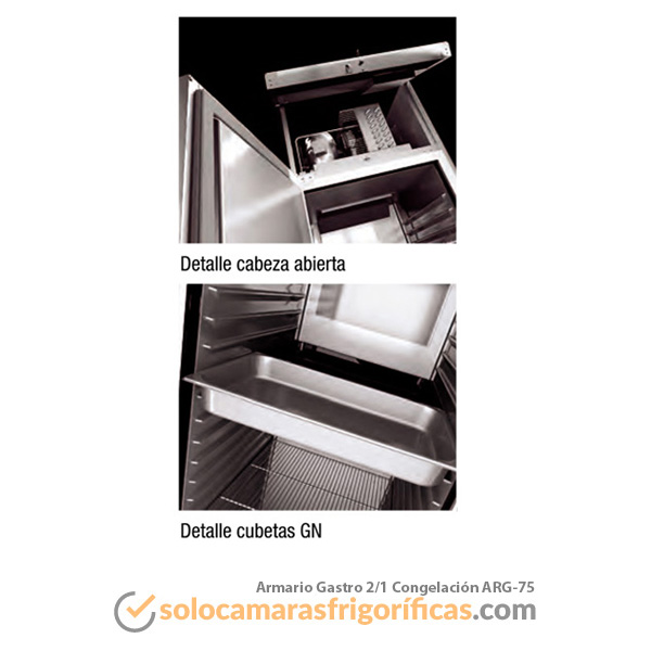 Armario Congelación GASTRO 2/1 ARG 75