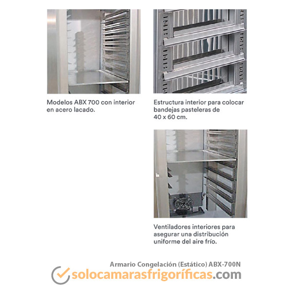 Nevera Congelador ABX 700N - Estático