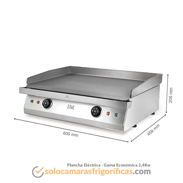 Plancha Eléctrica GAMA ECONÓMICA 2,4KW - FAINCA