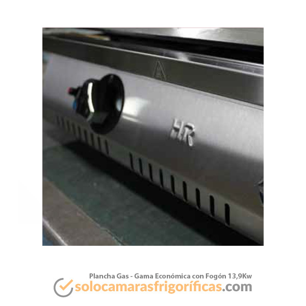 Detalles Plancha Gas GAMA ECONÓMICA CON FOGÓN 13,9KW