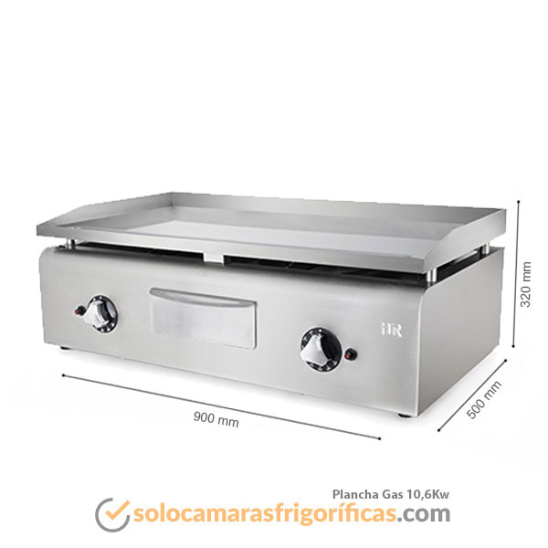 Dimensiones Plancha Gas 10,6KW FAINCA