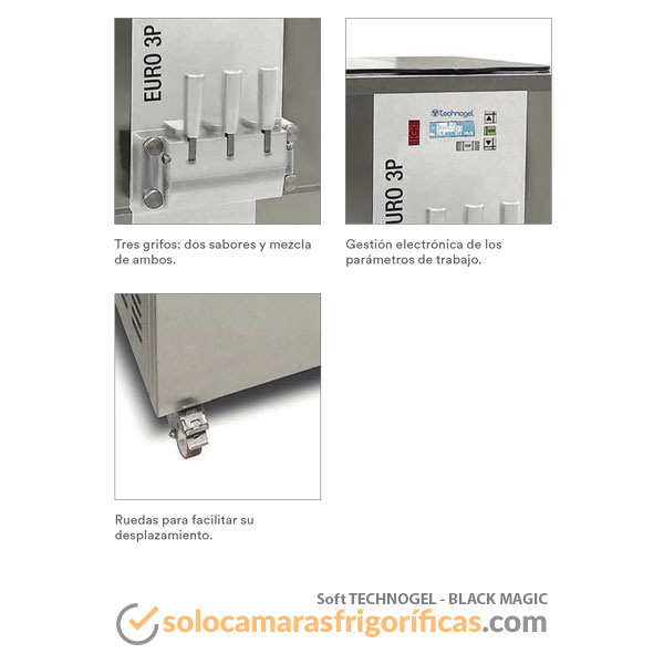 Máquina Helados Soft BLACK MAGIC - EUROFRED