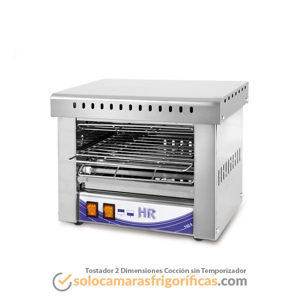 Tostadora 2 Dimensiones de Cocción sin Temporizador Tostadora 2 Dimensiones Cocción sin Temporizador