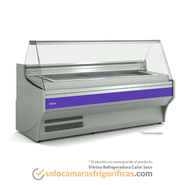 Vitrina Expositora Refrigerada Calor Seco
