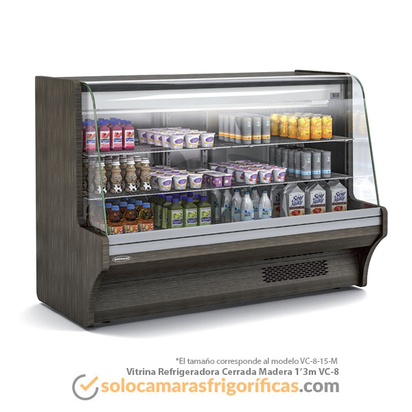 Vitrina Mural Refrigerada Cerrado Madera Vitrina Mural Refrigerada Cerrado Madera