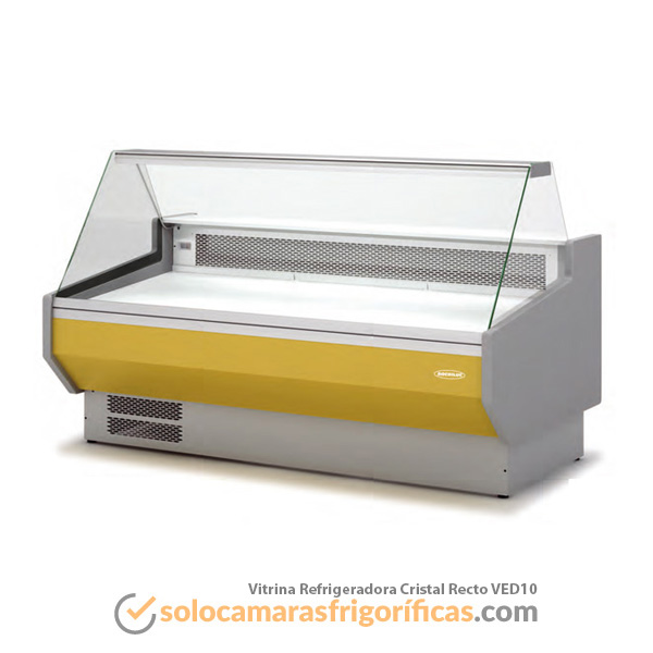 Vitrina Expositora Refrigerada Cristal Recto VED10 Vitrina Expositora Refrigerada Cristal Recto VED10