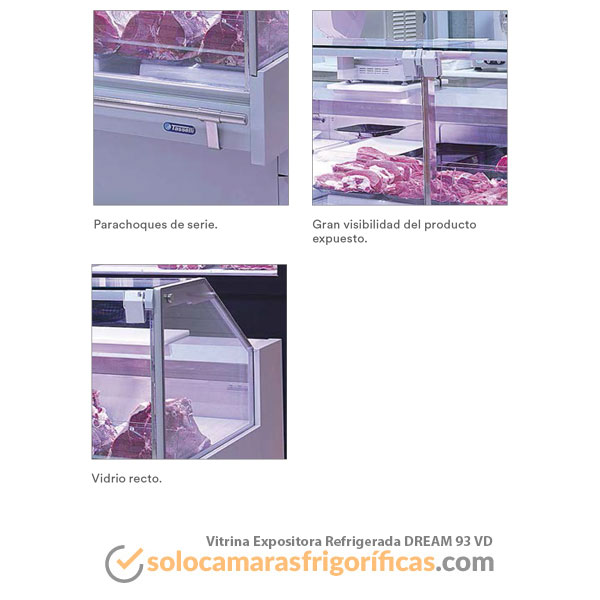 Detalles Vitrina Expositora Refrigerada DREAM 93 VD - EUROFRED