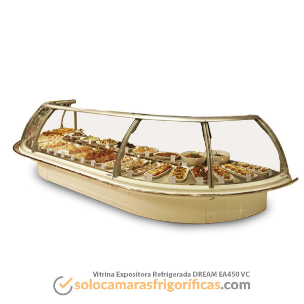 Vitrina Expositora Refrigerada DREAM EA450 VC - EUROFRED Vitrina Expositora Refrigerada DREAM EA450 VC - EUROFRED