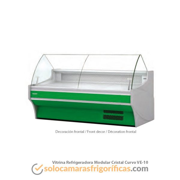 Vitrina Expositora Refrigerada Modular Curvo VE-10
