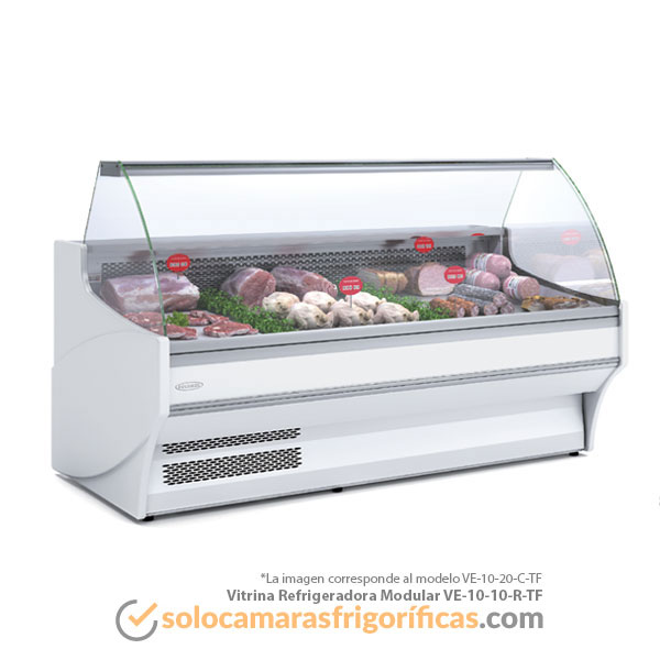 Vitrina Expositora Refrigerada Modular VE-10-10-R-TF Vitrina Expositora Refrigerada Modular VE-10-10-R-TF