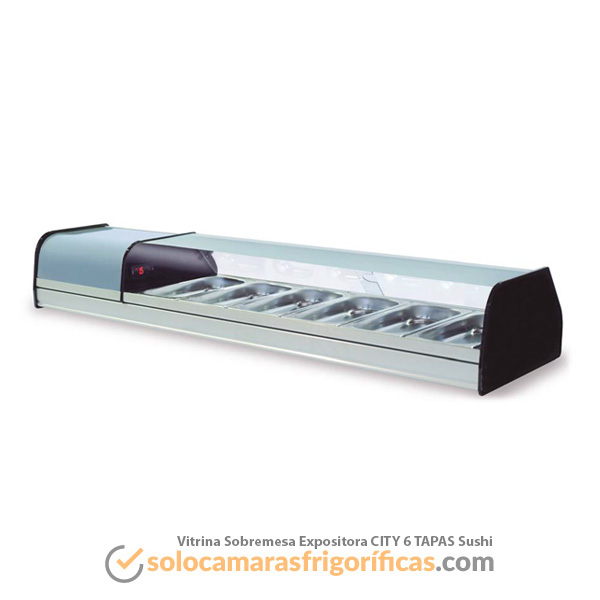 Vitrina Sobremesa CITY 6 TAPAS SUSHI - EUROFRED