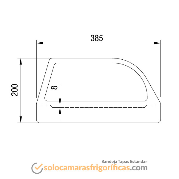 Bandeja Estándar para Tapas