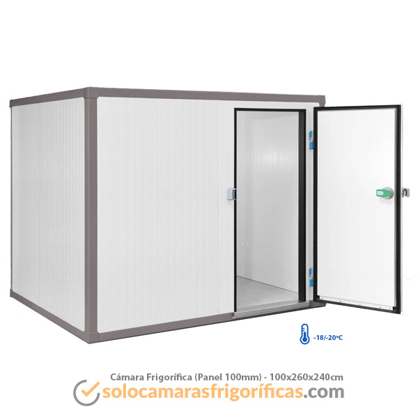Cámara Frigorífica Congelador KIDE - 100x260x240cm (Panel 100mm)