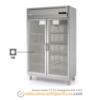 Armario Congelador Expositor GASTRO AGC 125 E